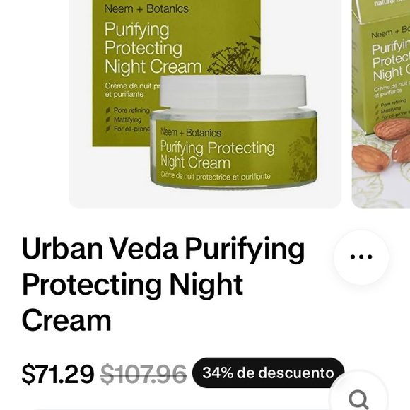 AYURVEDA Other - Purifying Protecting Night Cream — Green